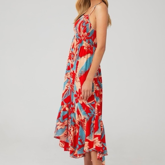 FREE PEOPLE 
Heat Wave Maxi Dress in Red (6) - Picture 3 of 8